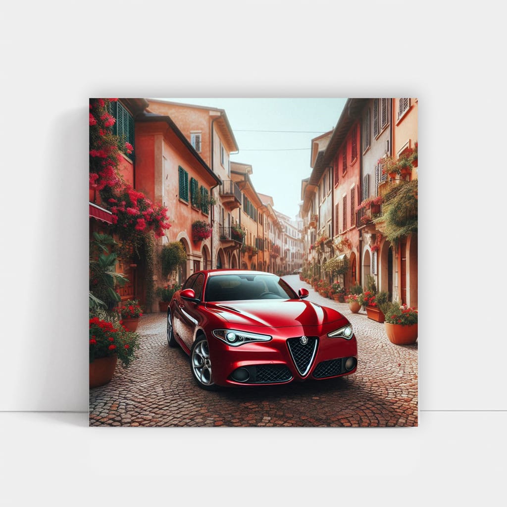 Alfa Romeo Giulietta Parking Spot - Elegance in Motion