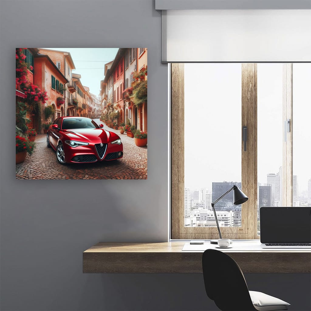 Alfa Romeo Giulietta Parking Spot - Elegance in Motion
