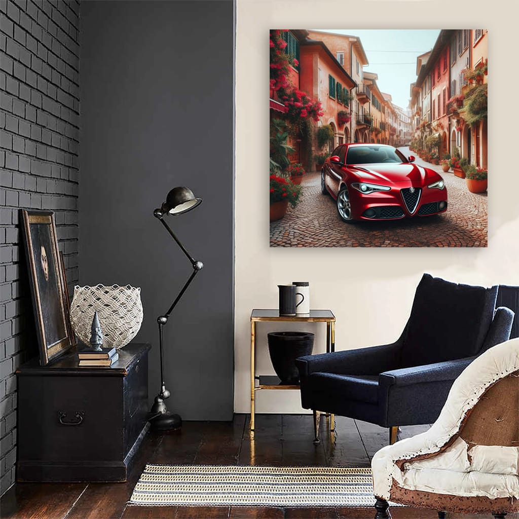 Alfa Romeo Giulietta Parking Spot - Elegance in Motion