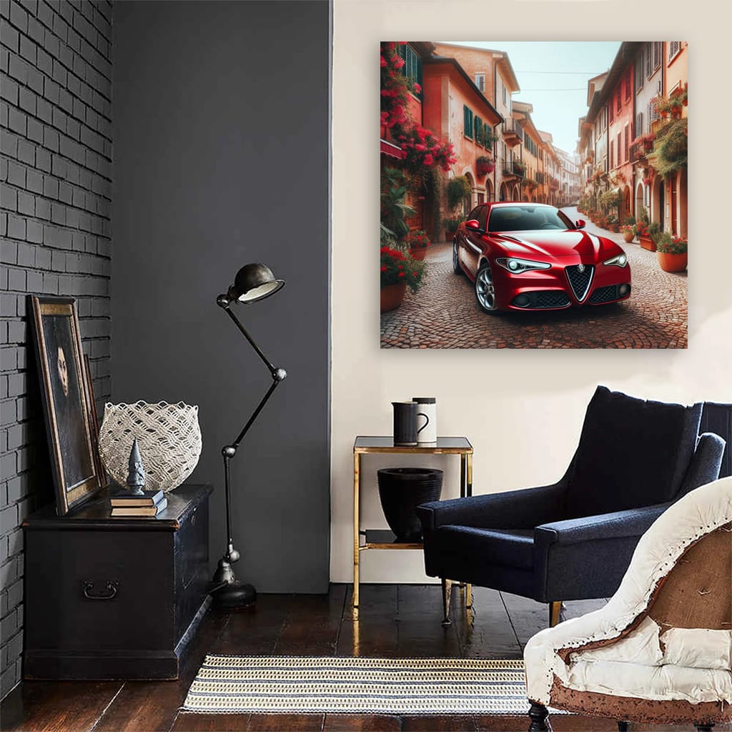 Alfa Romeo Giulietta Parki Wall Art