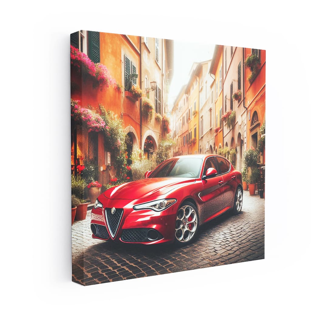 Alfa Romeo Giulietta Parking Wall Art