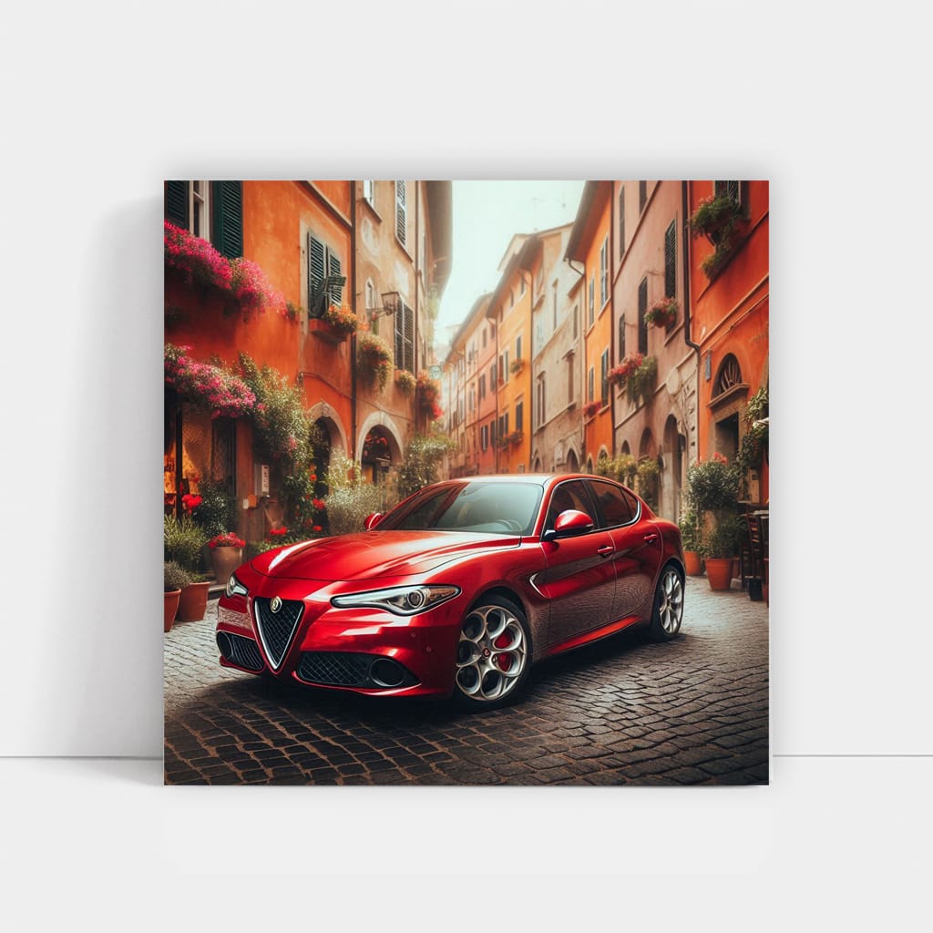 Alfa Romeo Giulietta Parked - Stylish Elegance on Wheels