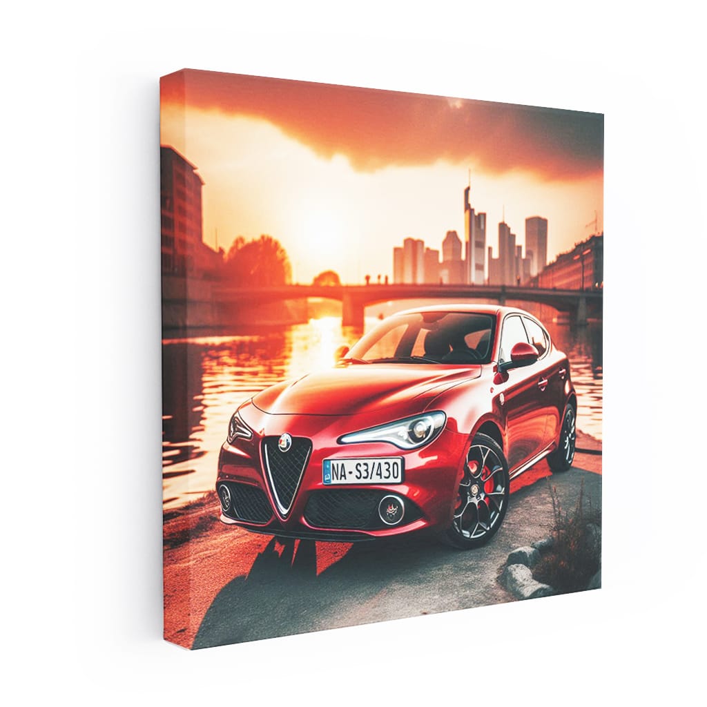 Alfa Romeo Mito River Wall Art