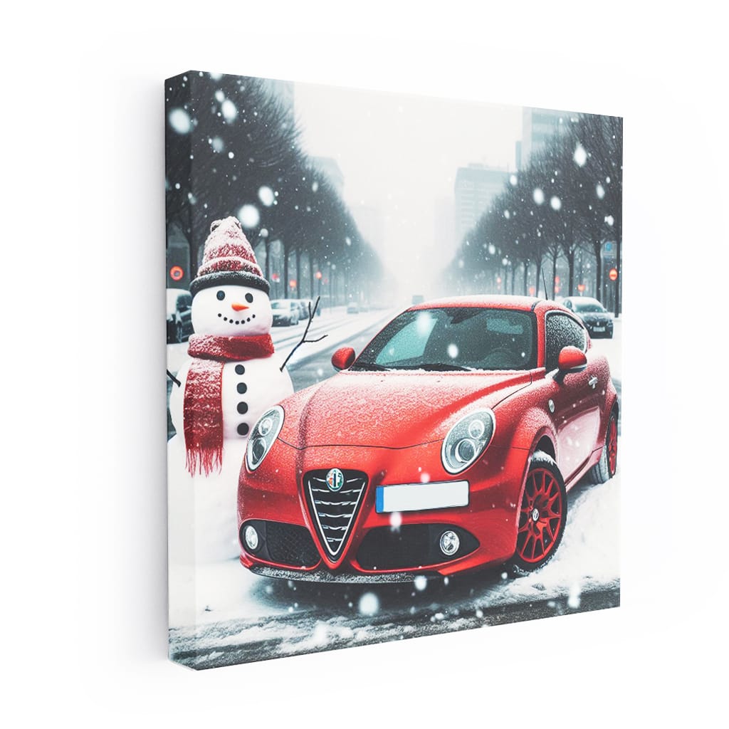 Alfa Romeo Mito Snowfa Wall Art