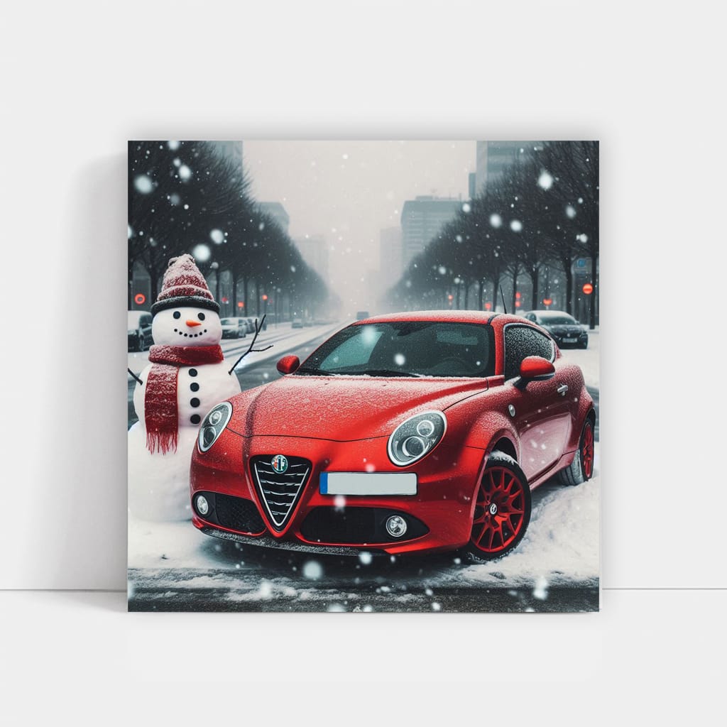 Alfa Romeo Mito Snowfa Wall Art