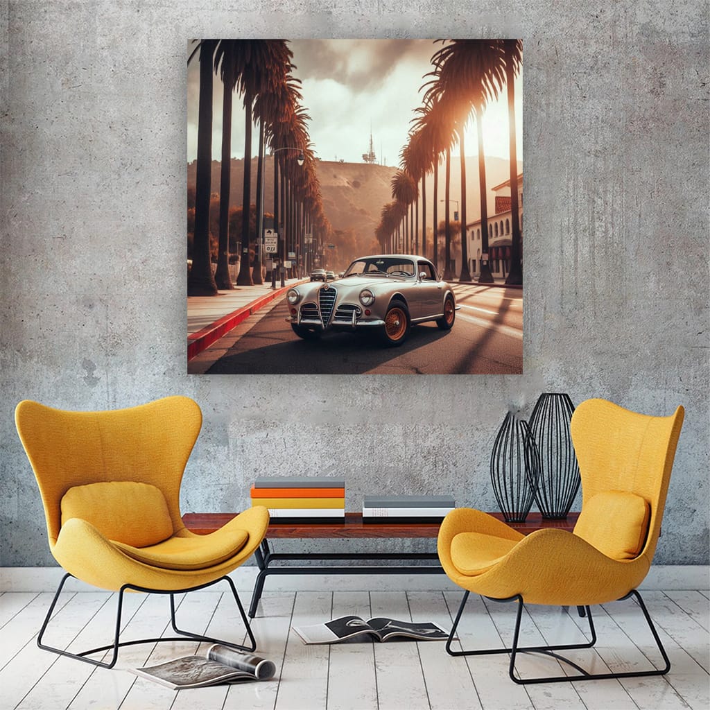 Vintage Alfa Romeo in Los Angeles - Timeless Elegance