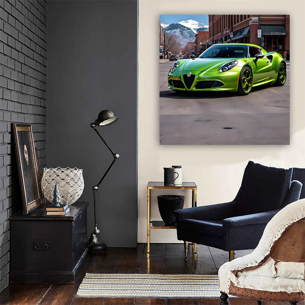 Green Alfa Romeo 4C in Denver, CO - Sporty Elegance