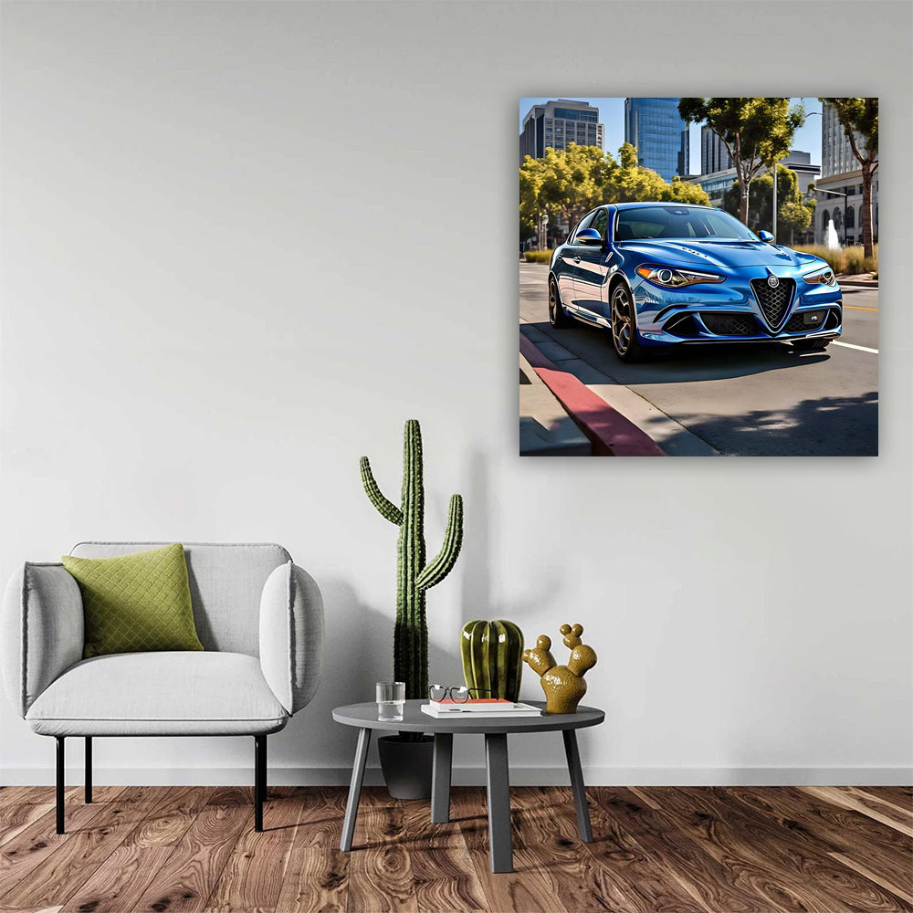 Alfa Romeo Giulia Quadrifoglio in Blue, San Jose - Power Unleashed