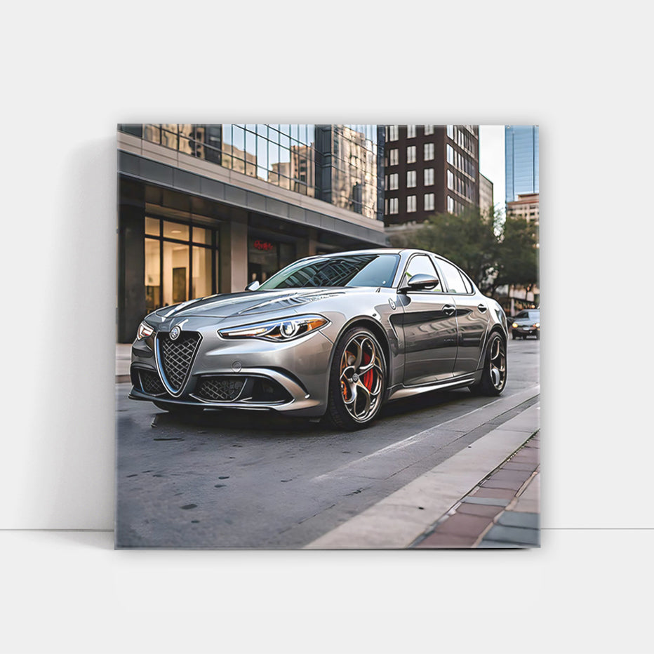 Alfa Romeo Giulia Quadrifoglio in Gray - Dallas, TX Elegance