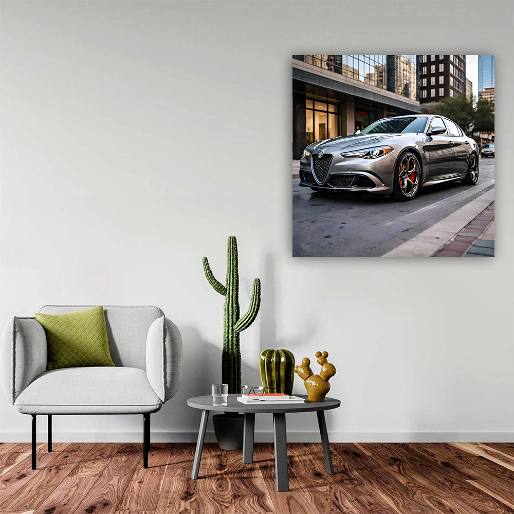 Alfa Romeo Giulia Quadrifoglio in Gray - Dallas, TX Elegance