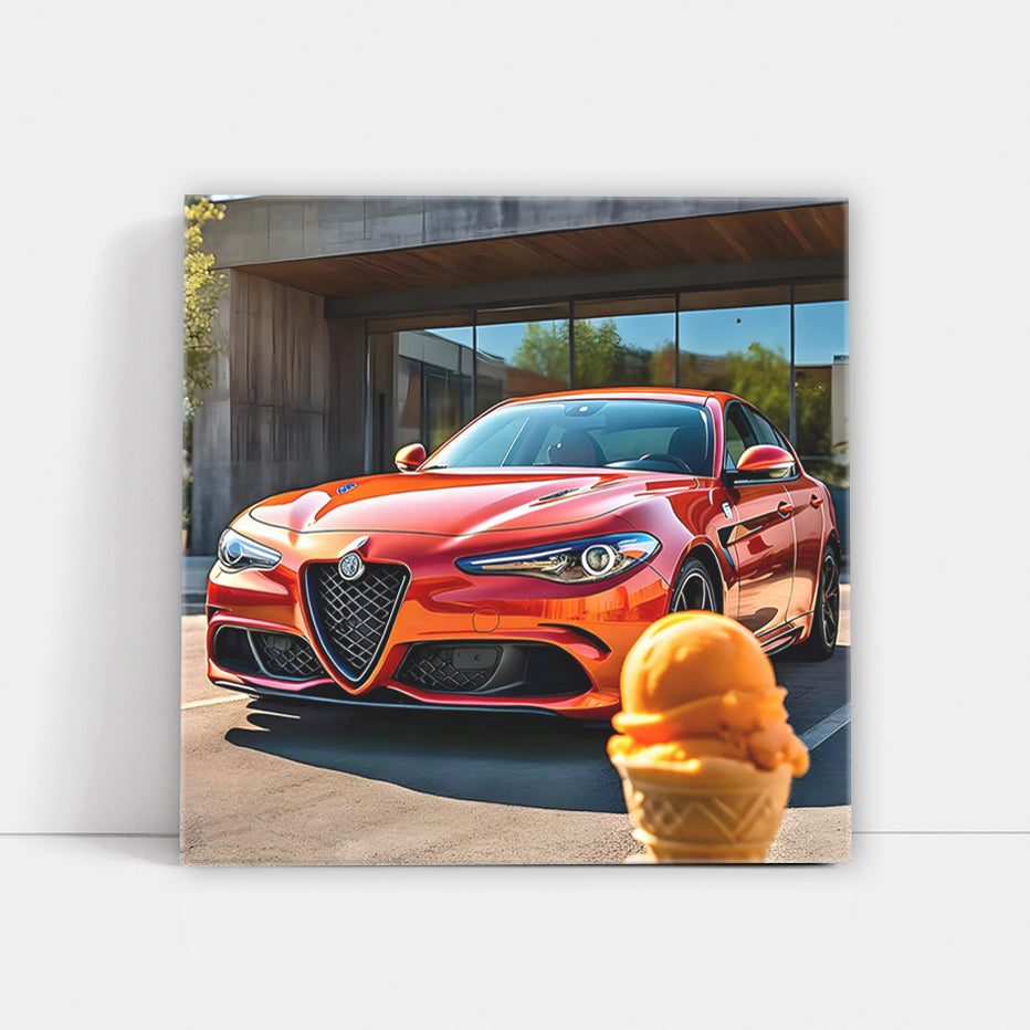 Alfa Romeo Giulia Quadrifoglio - Orange Ice Thrill