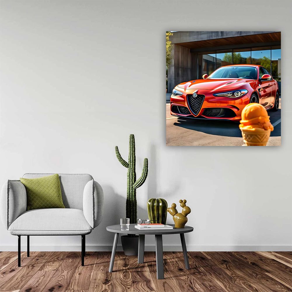Alfa Romeo Giulia Quadrifoglio - Orange Ice Thrill