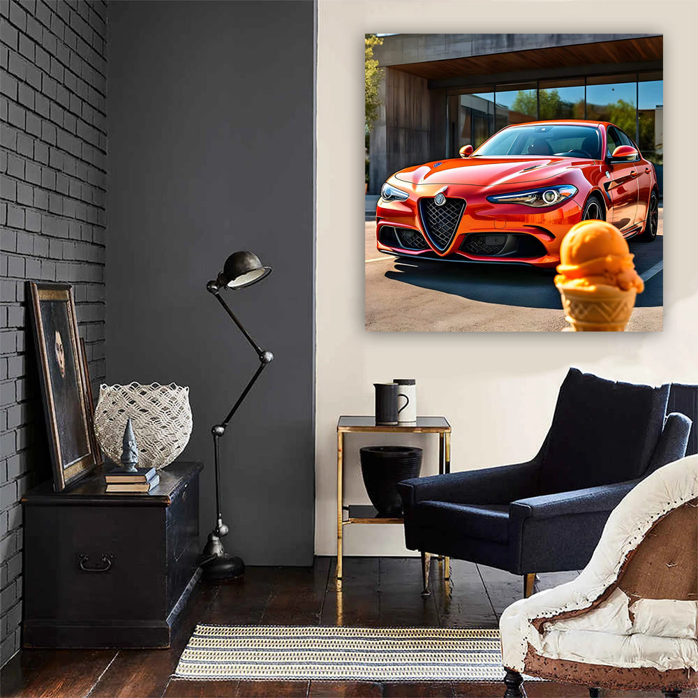 Alfa Romeo Giulia Quadrifoglio - Orange Ice Thrill