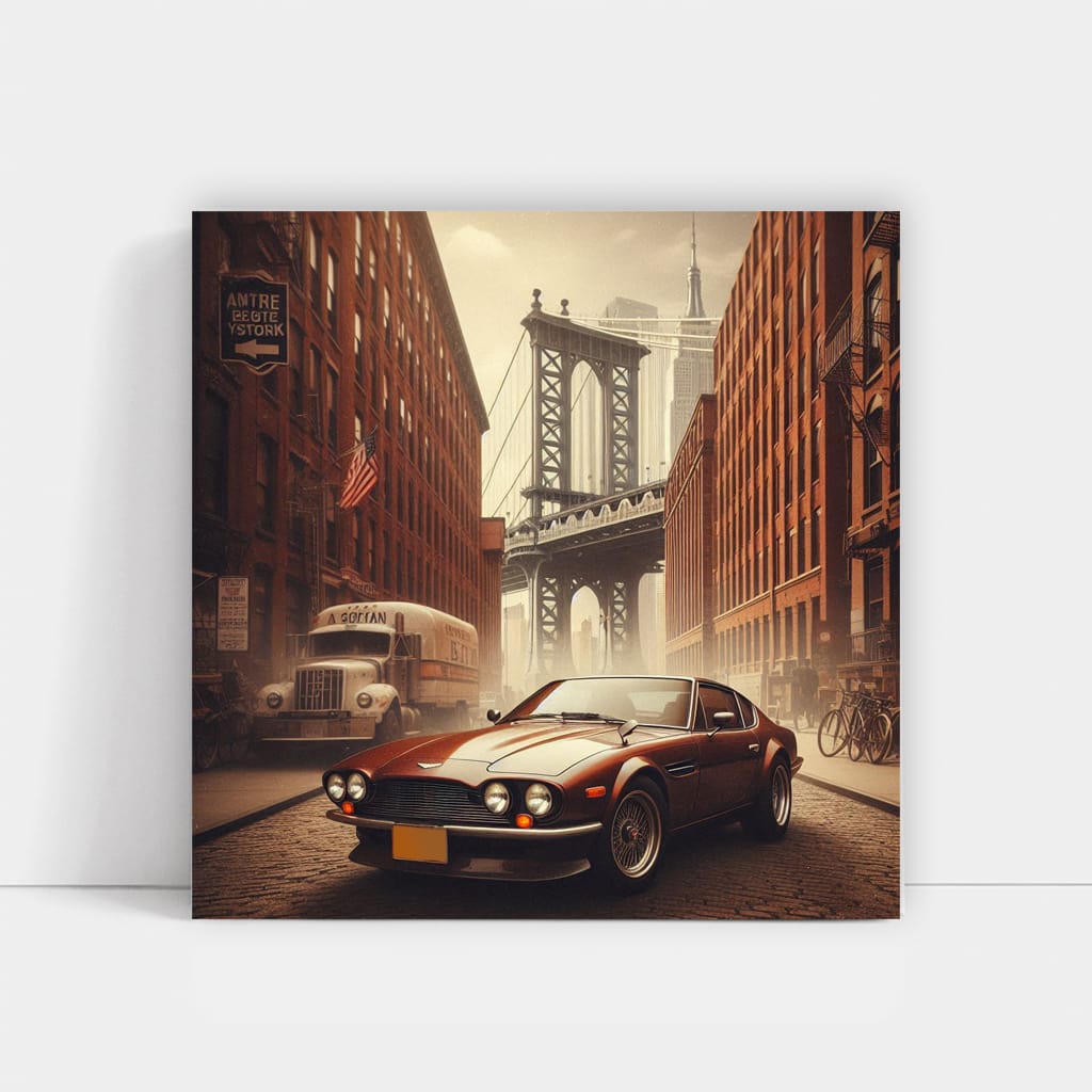 Vintage Aston Martin in New York - Timeless Elegance