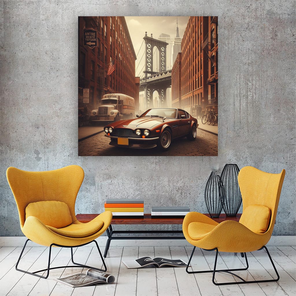 Vintage Aston Martin in New York - Timeless Elegance