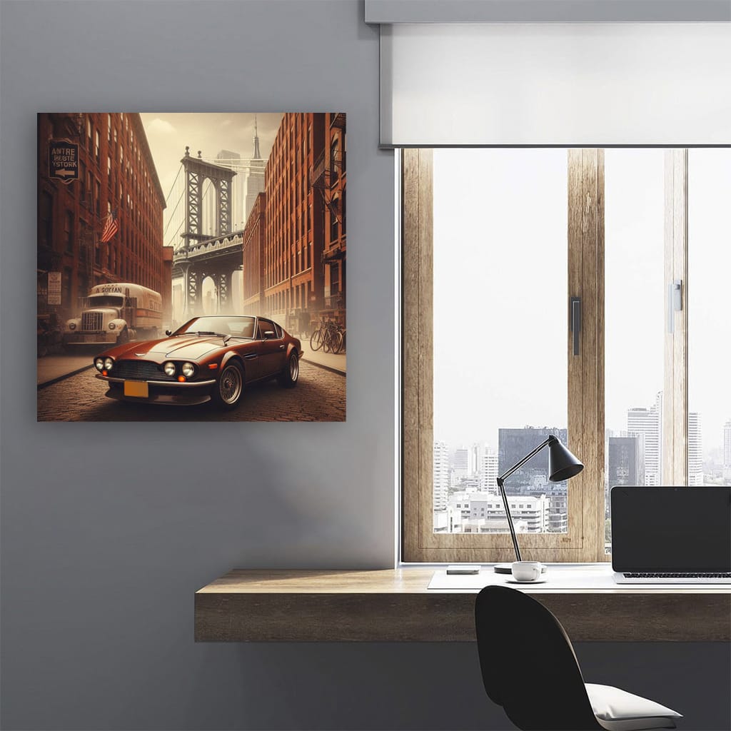 Vintage Aston Martin in New York - Timeless Elegance