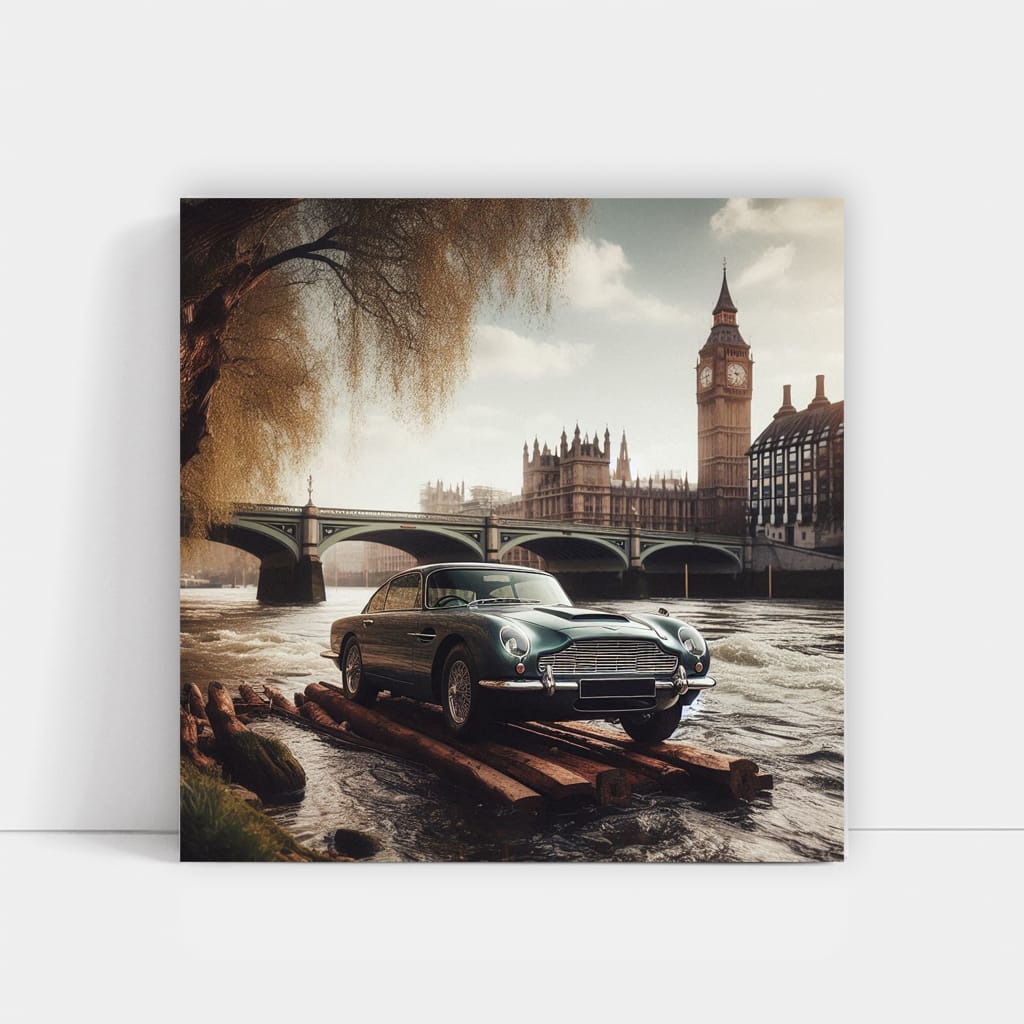 Aston Martin Rapide Riv Wall Art