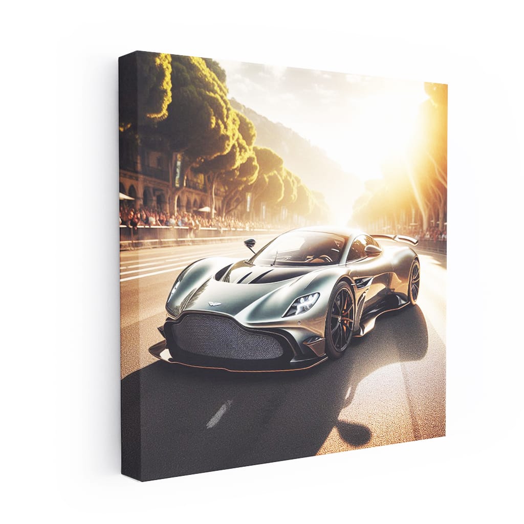 Aston Martin Valkyrie Sunny Weath Wall Art