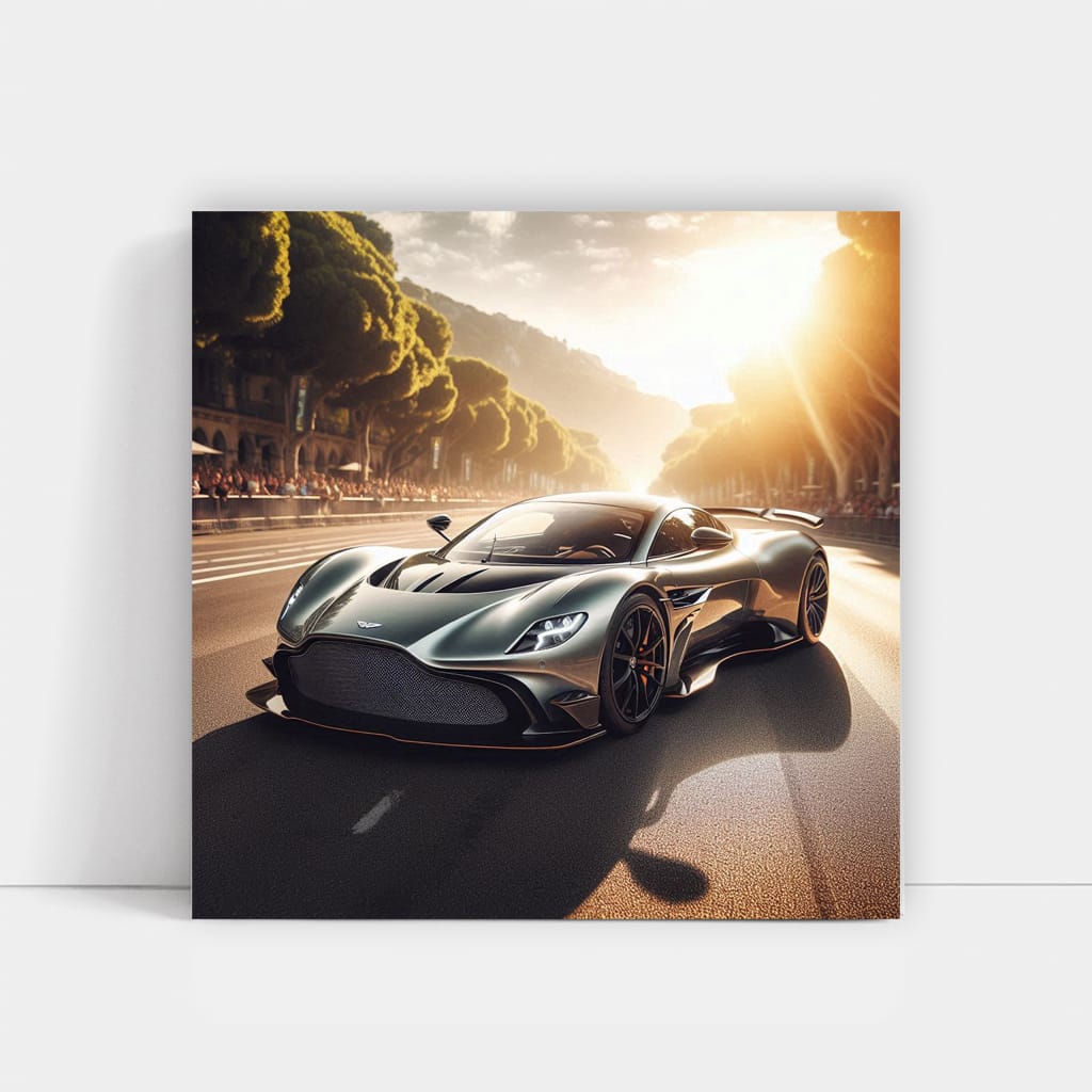 Aston Martin Valkyrie Sunny Weath Wall Art