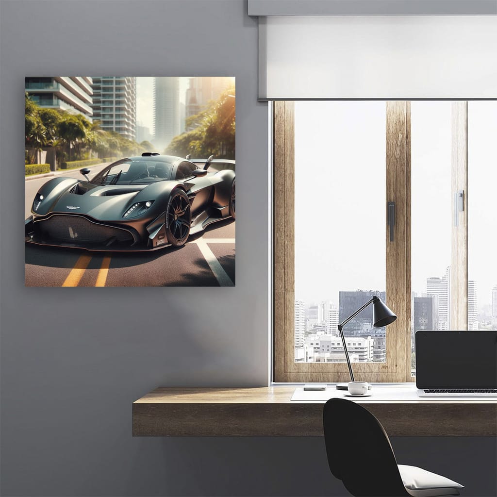 Aston Martin Valkyrie Sunny Weather Wall Art