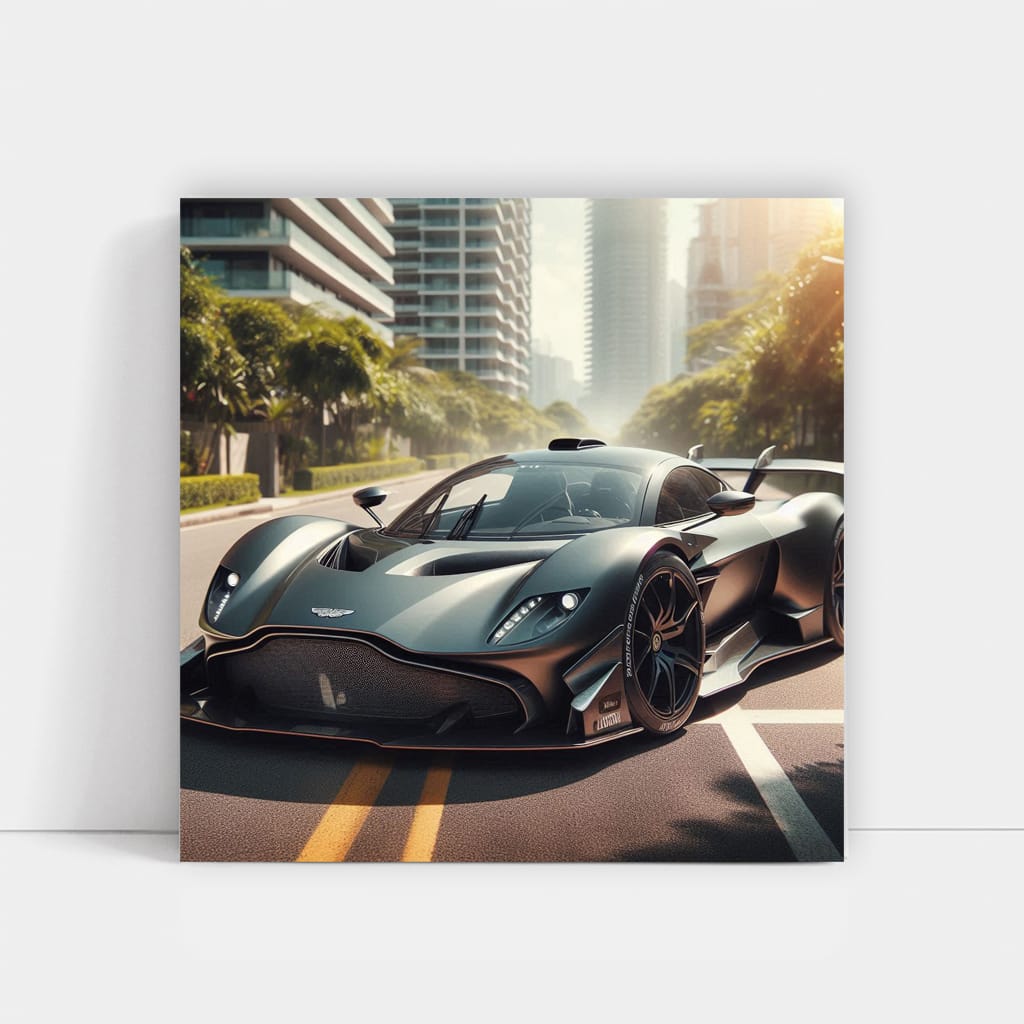 Aston Martin Valkyrie Sunny Weather Wall Art