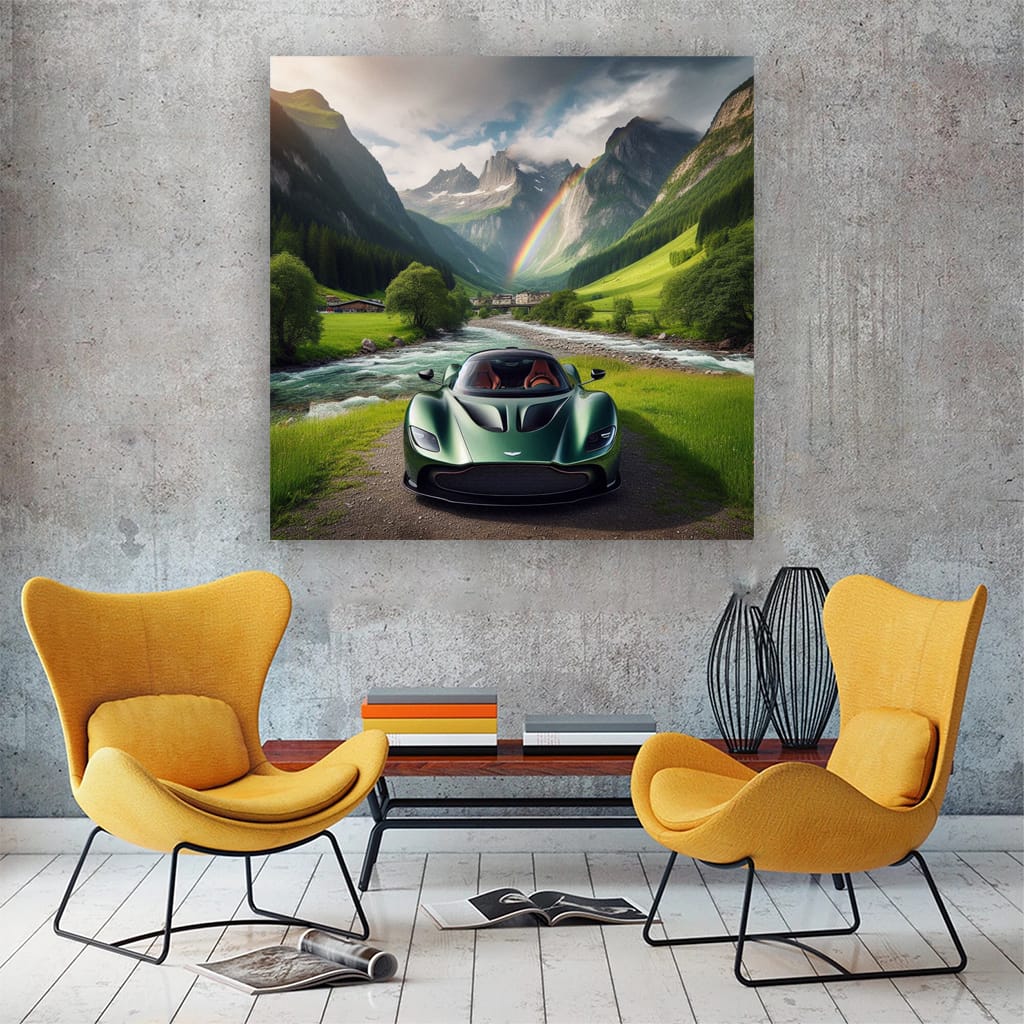 Aston Martin Valkyrie Vall Wall Art