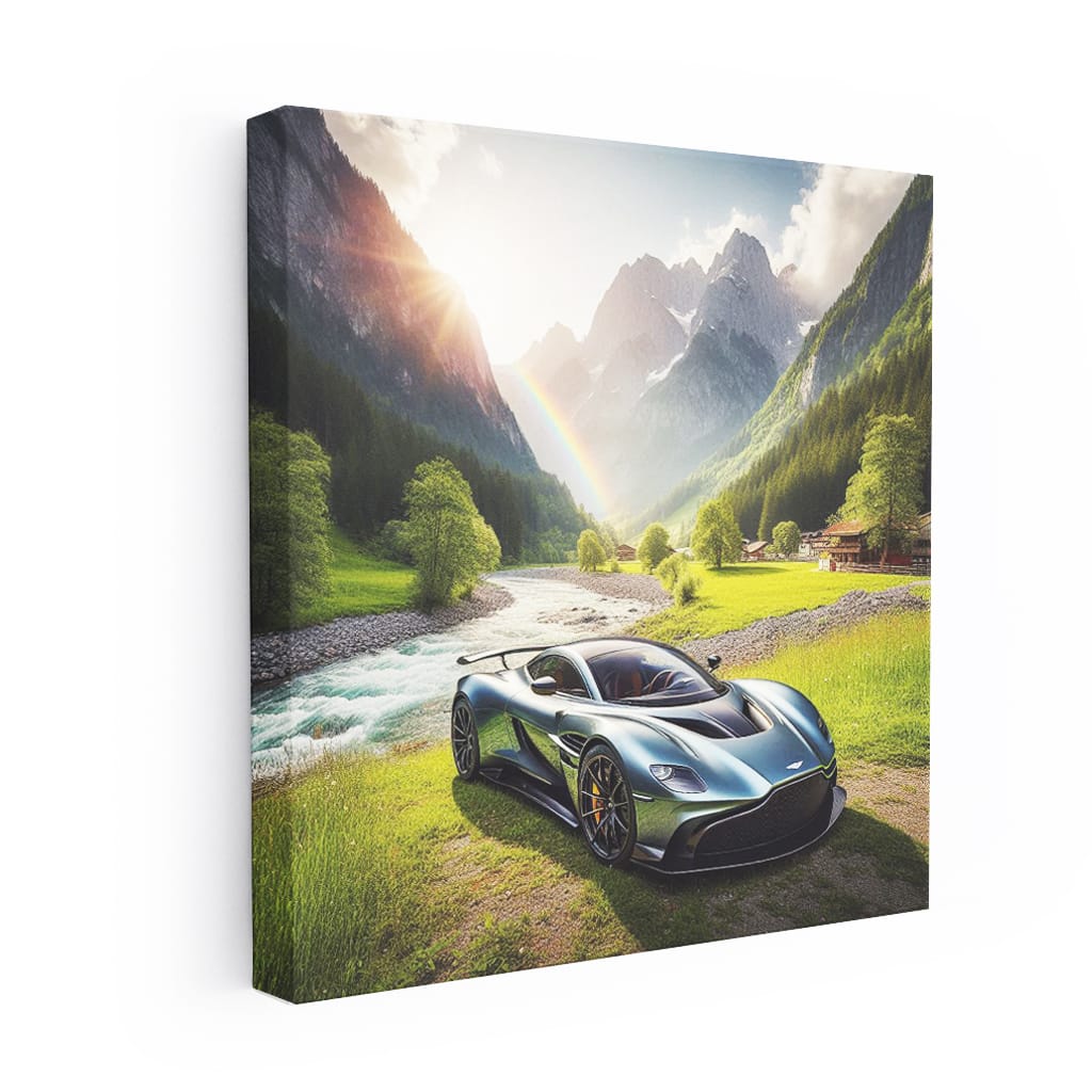 Aston Martin Valkyrie Valley Wall Art