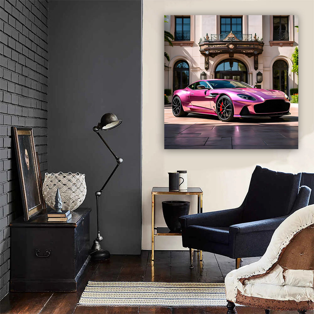 Aston Martin DBS Superleggera in Vibrant Pink, San Diego - Elegance Meets Power