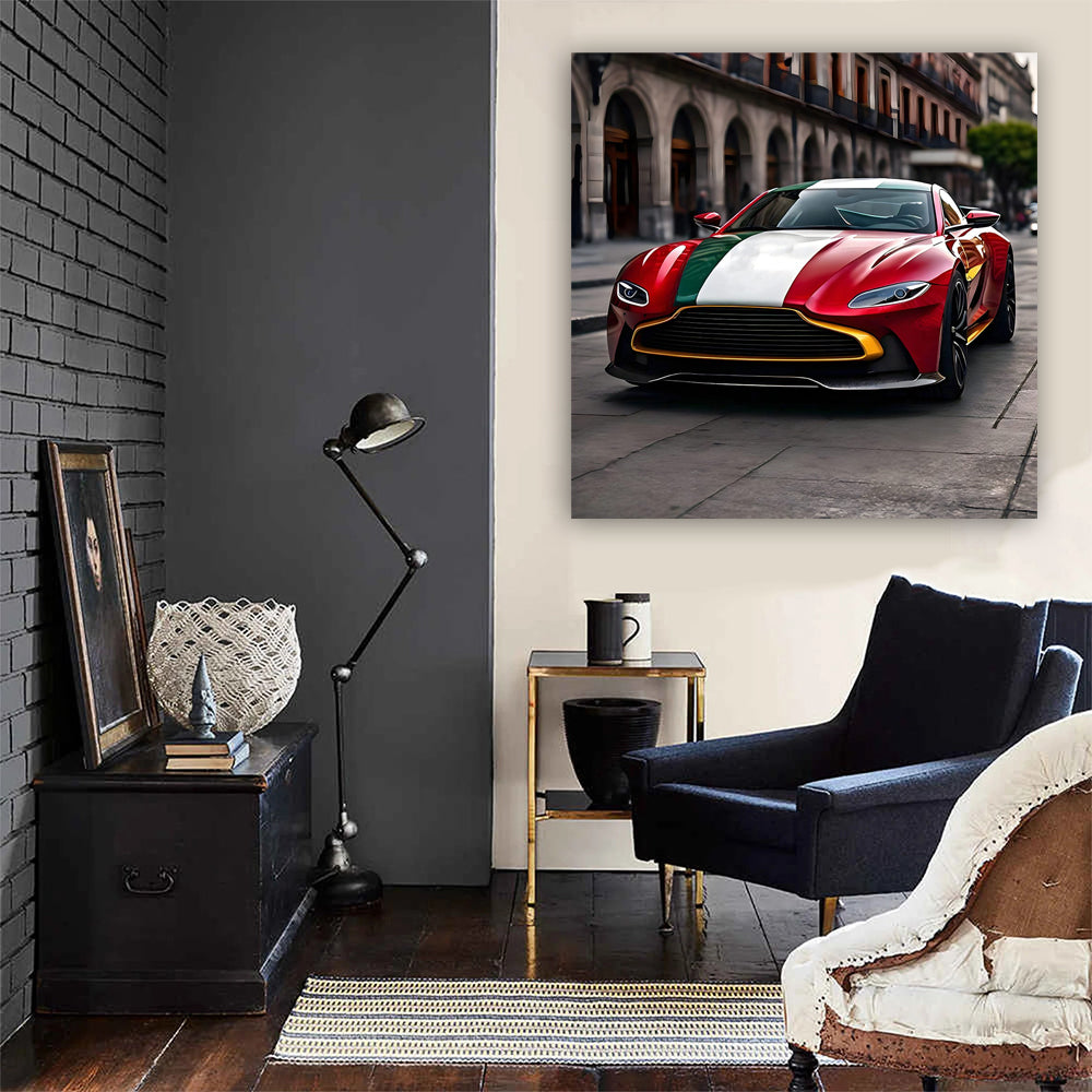 Aston Martin Vantage in Red - Mexican Pride, Pure Elegance