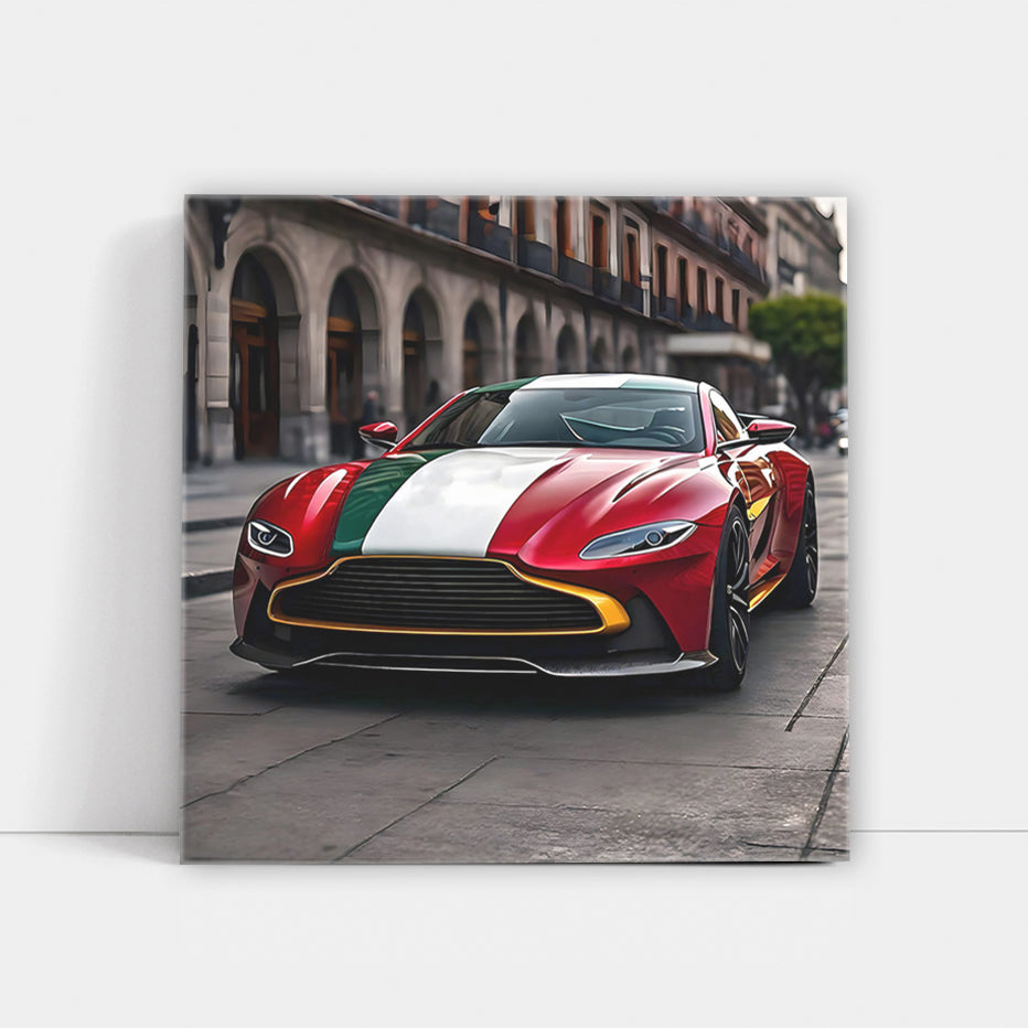 Aston Martin Vantage in Red - Mexican Pride, Pure Elegance