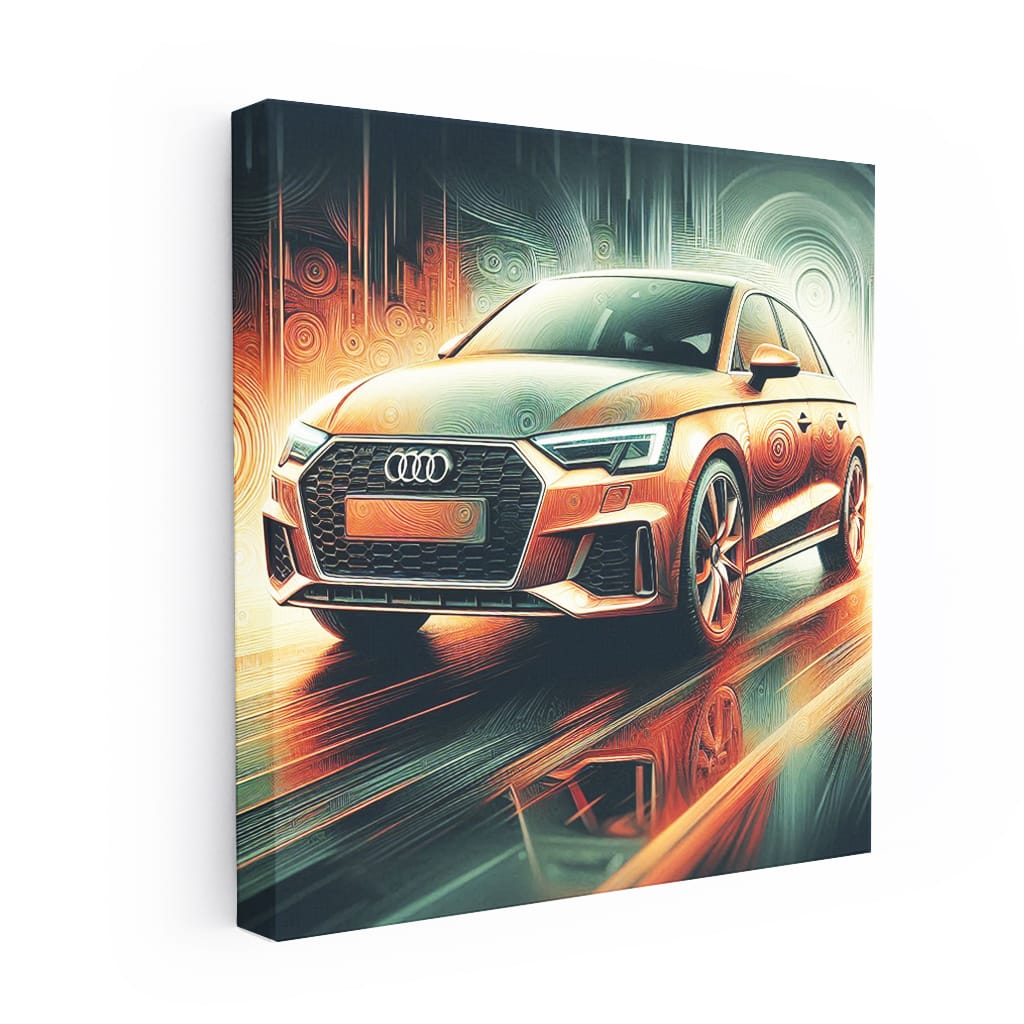 Audi A1 Absctra Wall Art