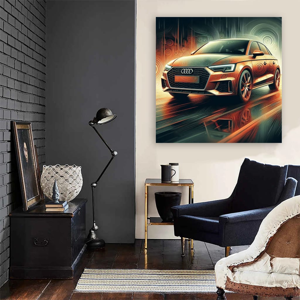 Audi A1 Abstract - Compact Elegance in Motion