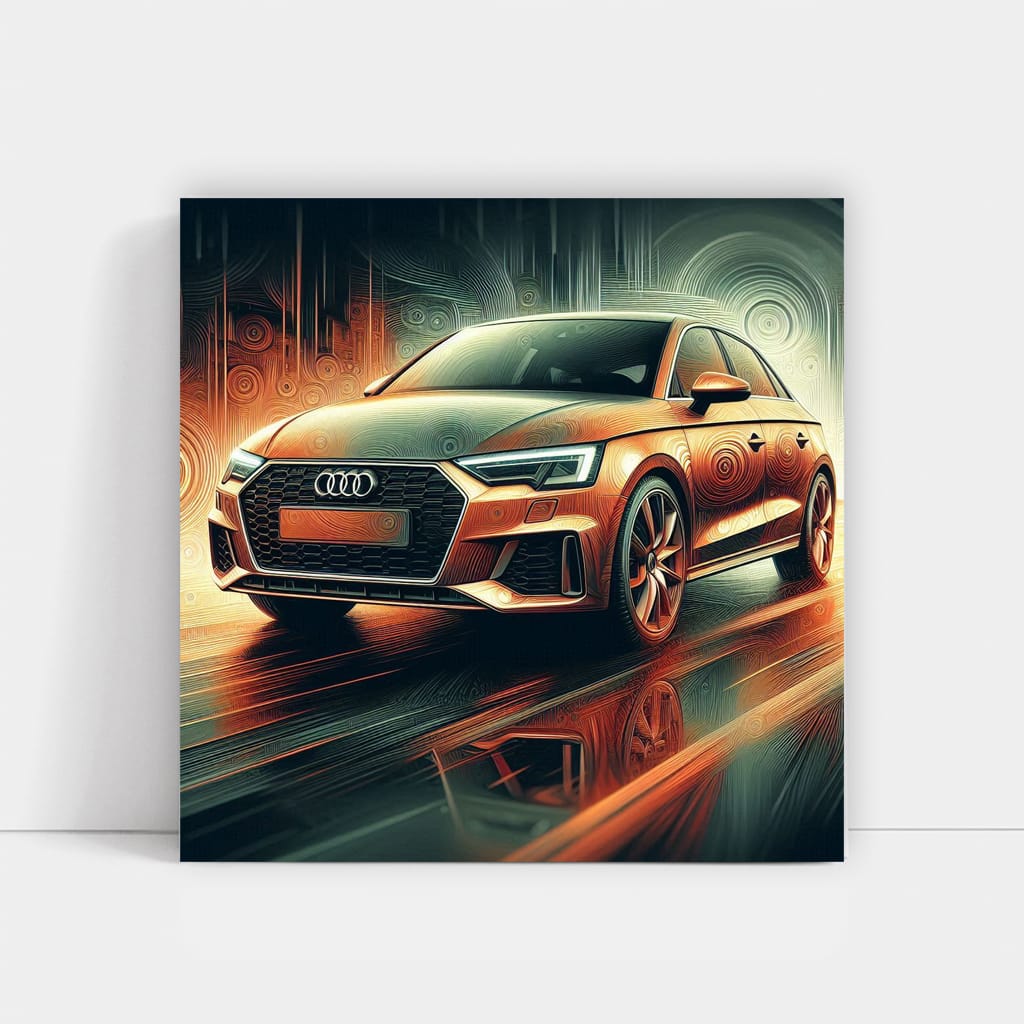 Audi A1 Abstract - Compact Elegance in Motion