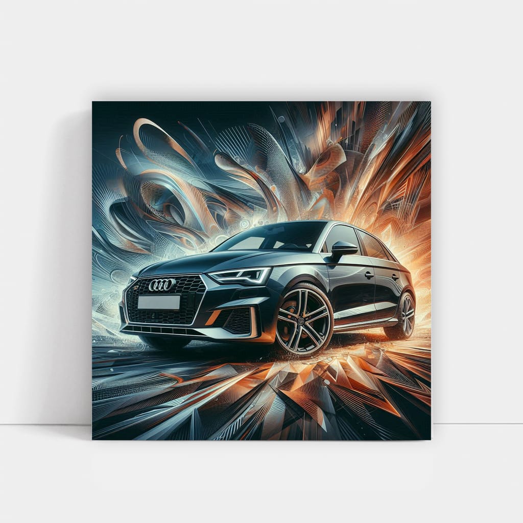 Audi A1 Abstract Design - Compact and Modern Style