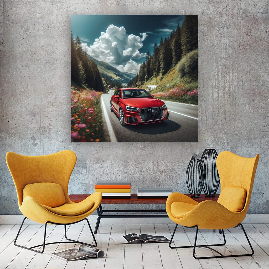 Audi A1 Ro Wall Art