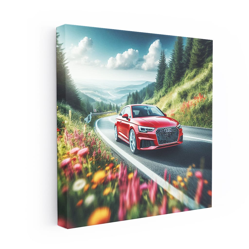 Audi A1 Road Wall Art