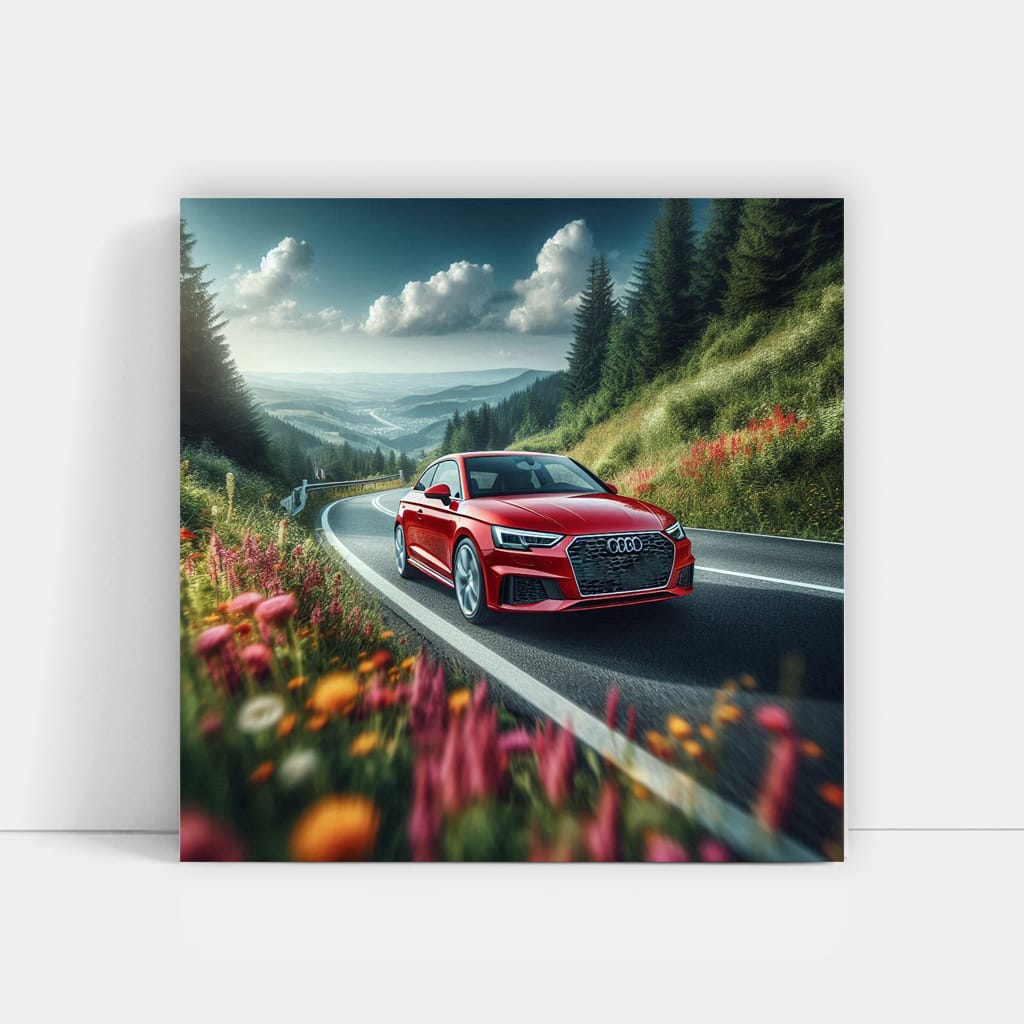 Audi A1 Road Wall Art