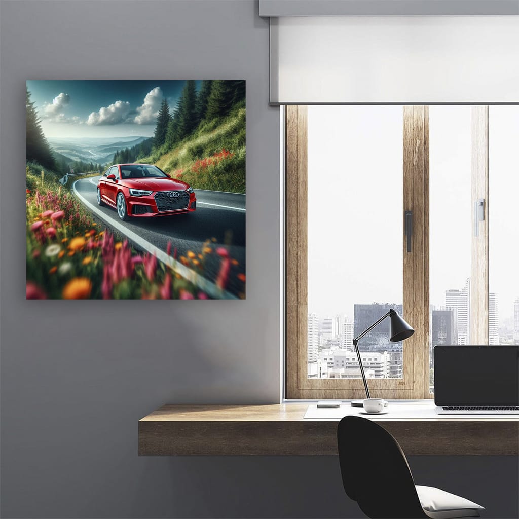 Audi A1 Road Wall Art