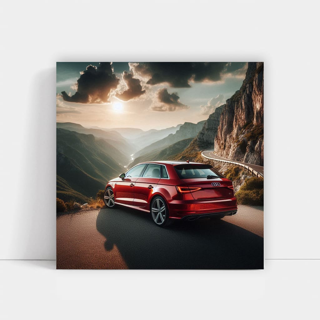 Audi A3 Canyon Wall Art