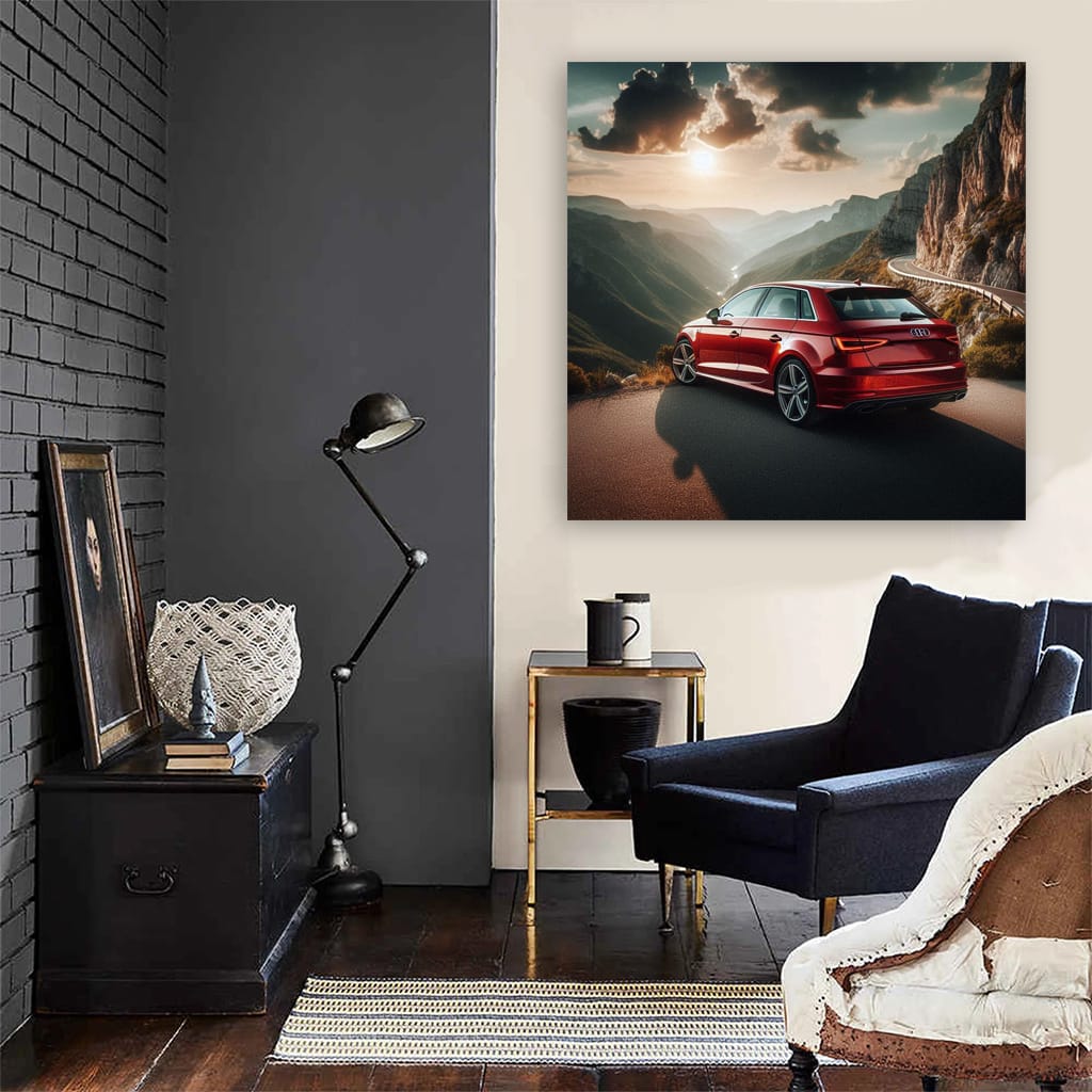 Audi A3 Canyon Wall Art