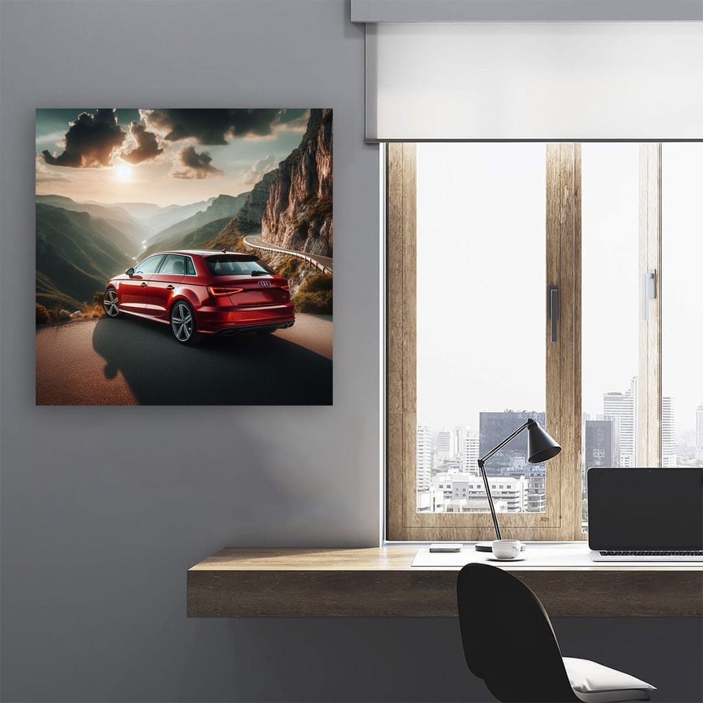 Audi A3 Canyon Wall Art