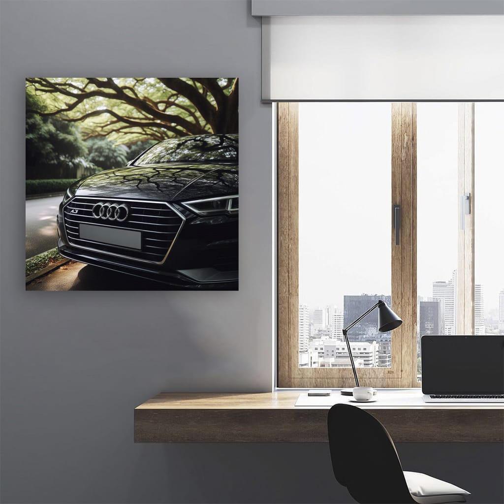 Audi A3 Hood Wall Art