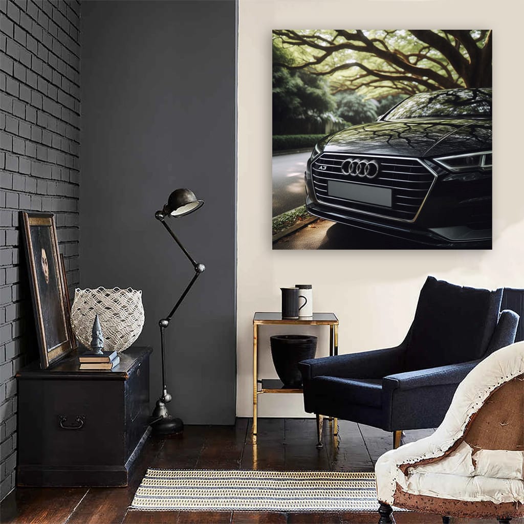 Audi A3 Hood Wall Art