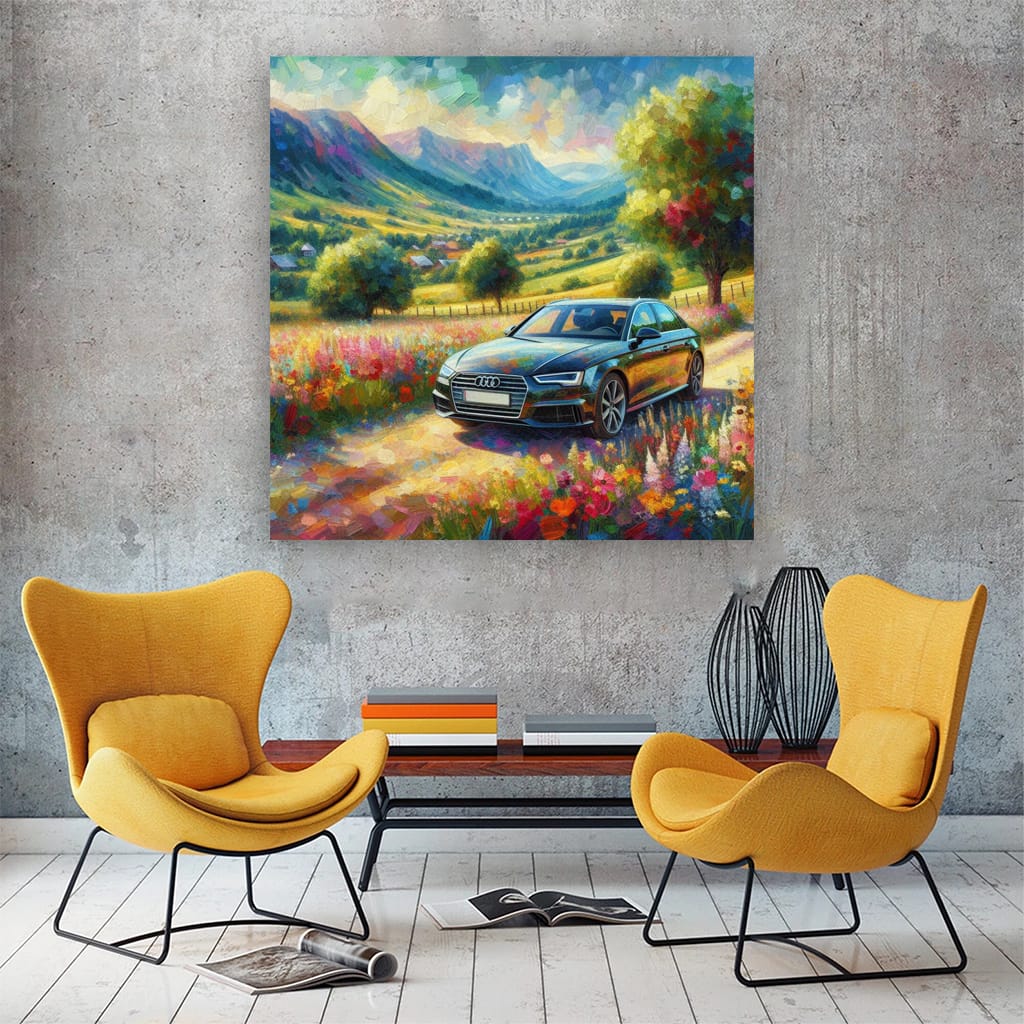 Audi A4 Impressioni Wall Art