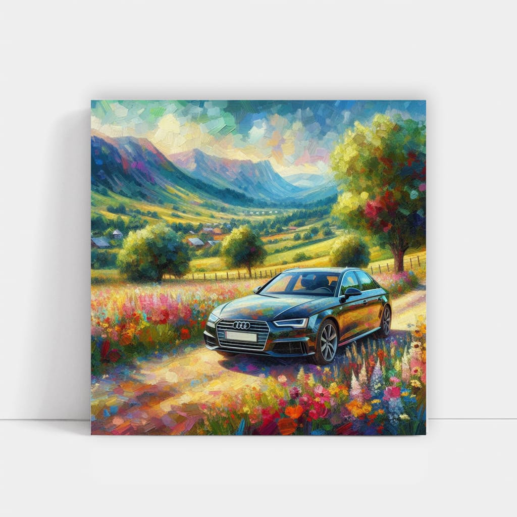 Audi A4 Impressioni Wall Art