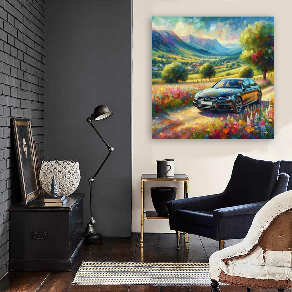 Audi A4 Impressioni Wall Art