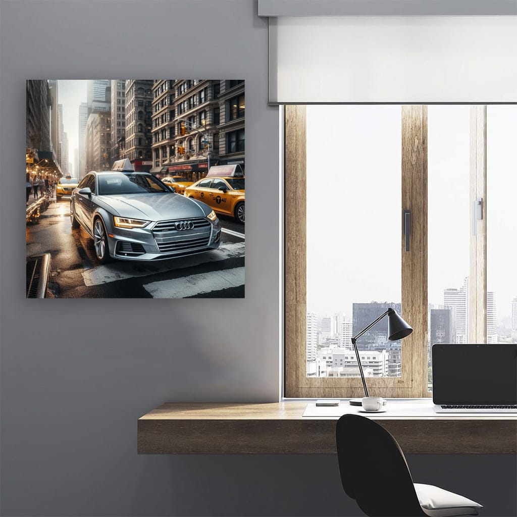 Audi A4 New Yo Wall Art