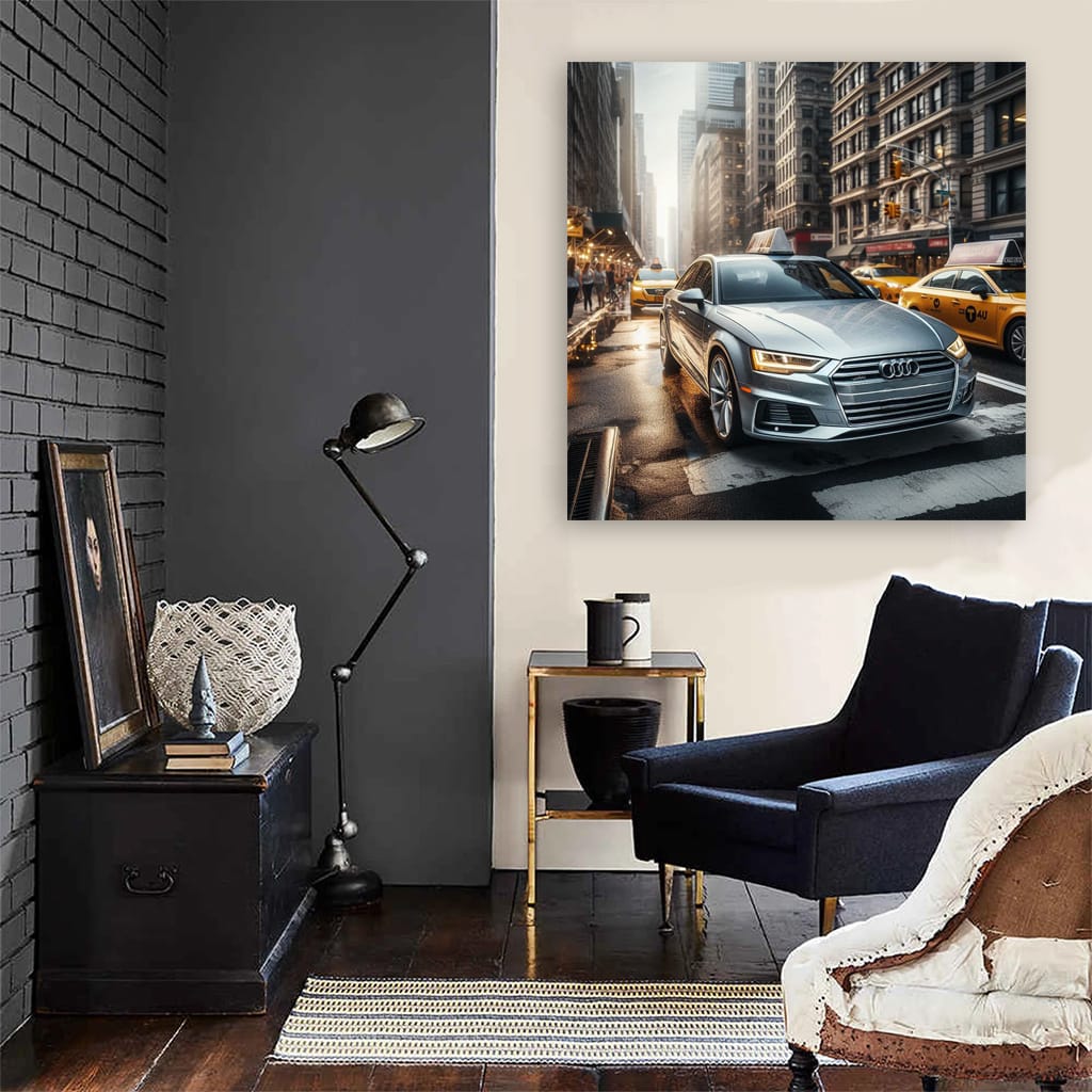 Audi A4 New Yo Wall Art