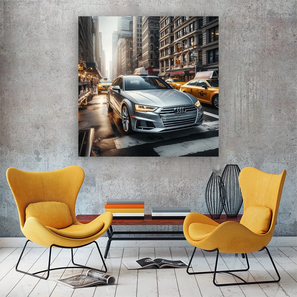 Audi A4 New Yo Wall Art