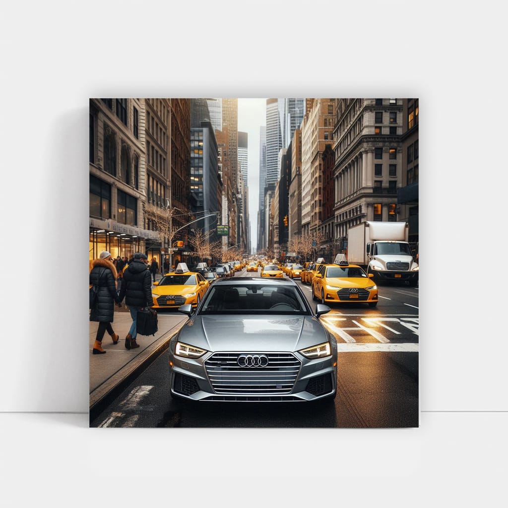 Audi A4 New York Wall Art